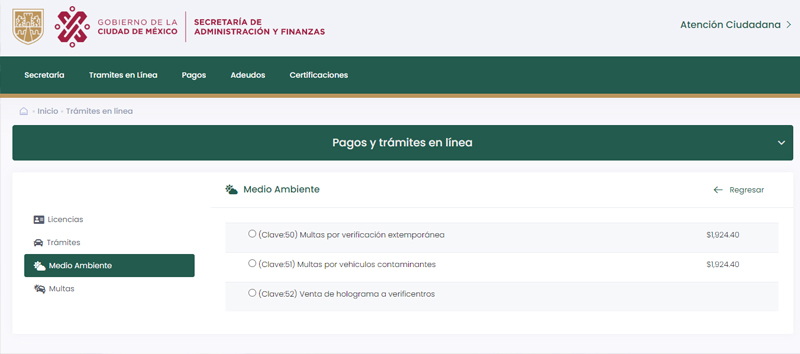 pago multa extemporánea cdmx 1