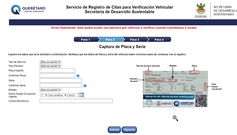 verificación Querétaro 2