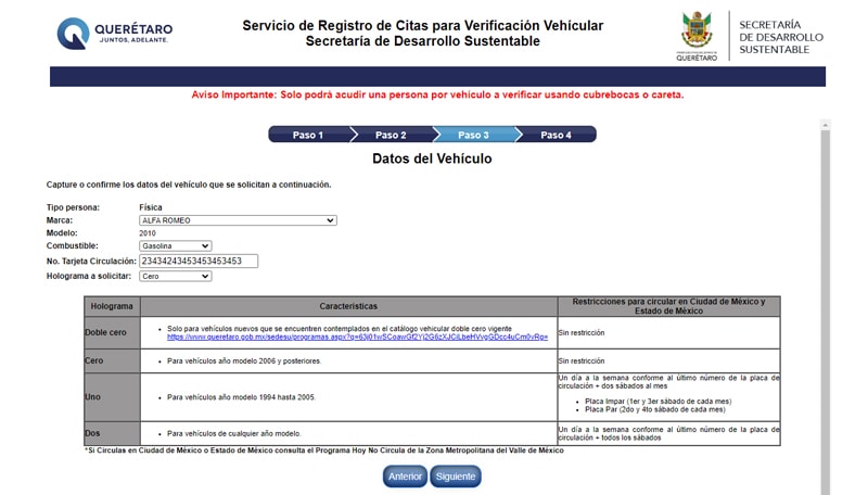 verificación Querétaro 3
