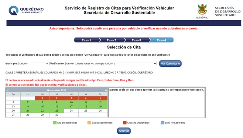 verificación Querétaro 4